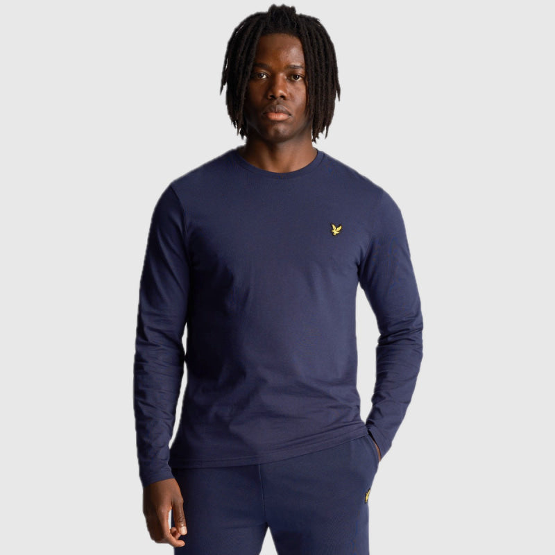 Lyle and scott polo lange mouw hot sale