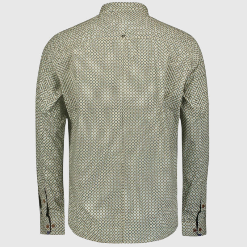 25450731-130 No Excess Stylish Winter Shirt with Dynamic All-Over Pattern