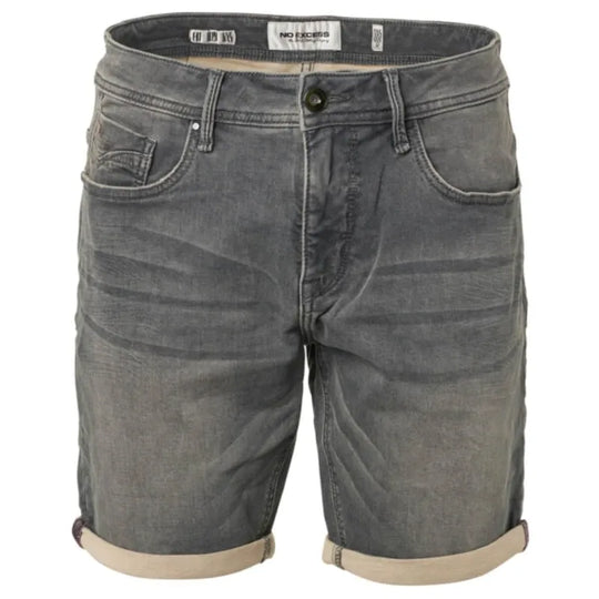 Jog Denim Short | No Excess | 908190410-224 front