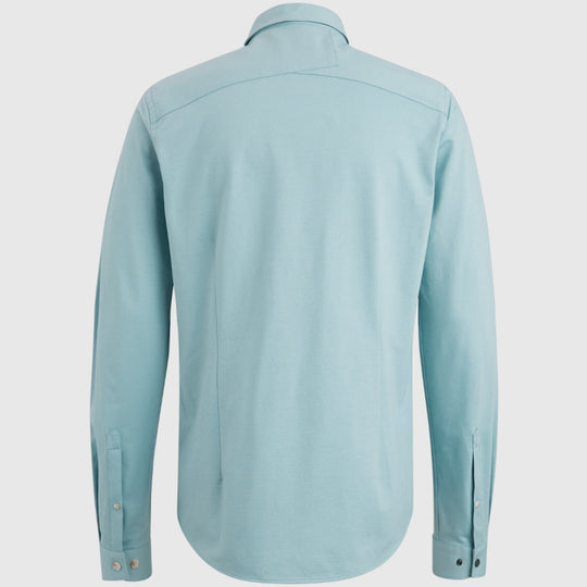 Cast Iron Long Sleeve Shirt Twill Jersey Overhemd