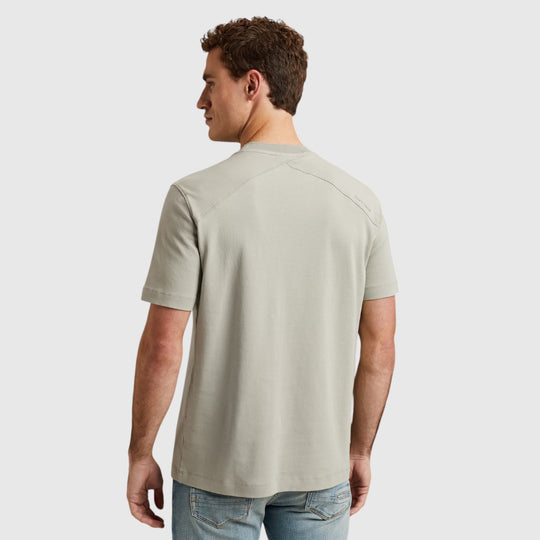 CTSS2502550-6169 Cast Iron Short Sleeve Round Neck Regular Fit Interlock Seagrass