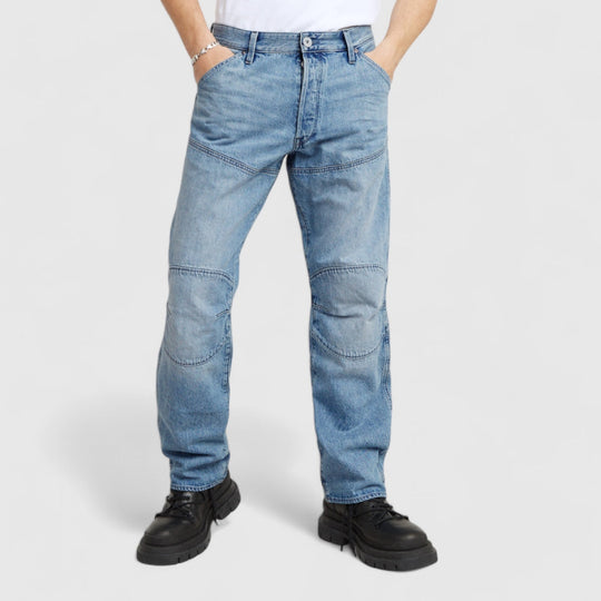 D23699-D788-G872 G-Star Elwood 5620 3D Denim Faded Brilliant Blue