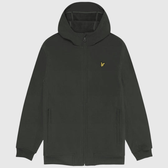 jk2110v-w635 Lyle & Scott Fleece Back Softshell Jacket