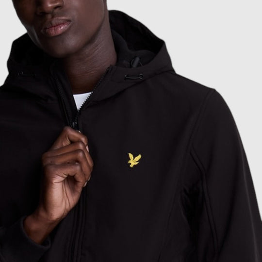 JK2110V-Z865 Lyle & Scott Fleece Back Softshell Jacket