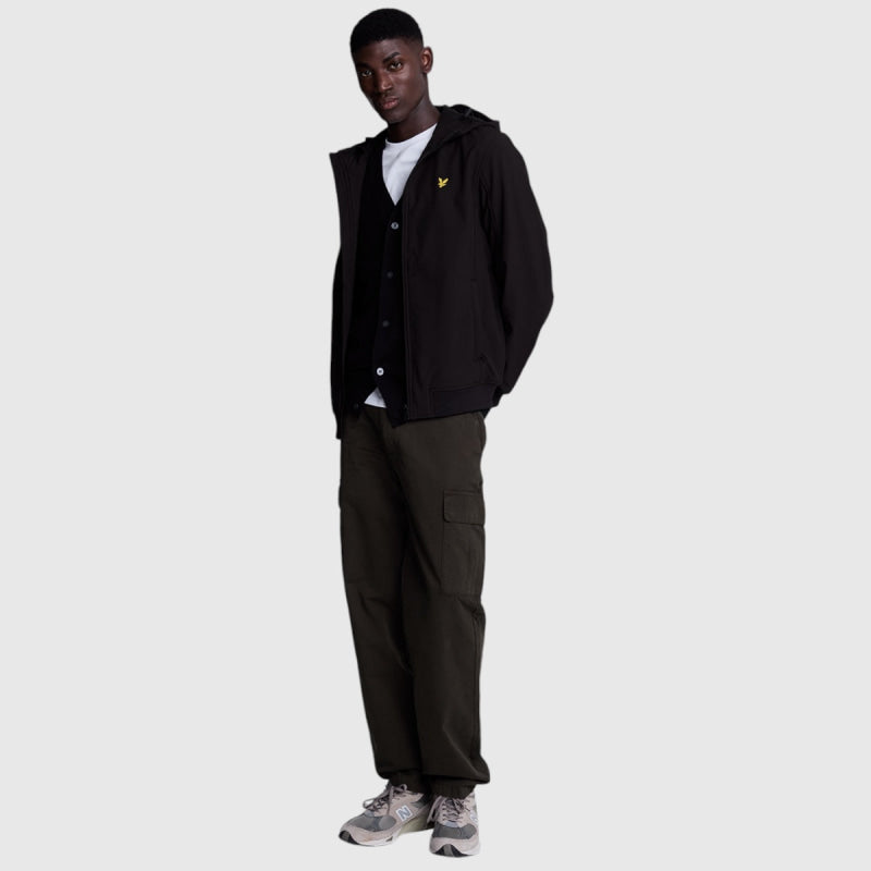 JK2110V-Z865 Lyle & Scott Fleece Back Softshell Jacket