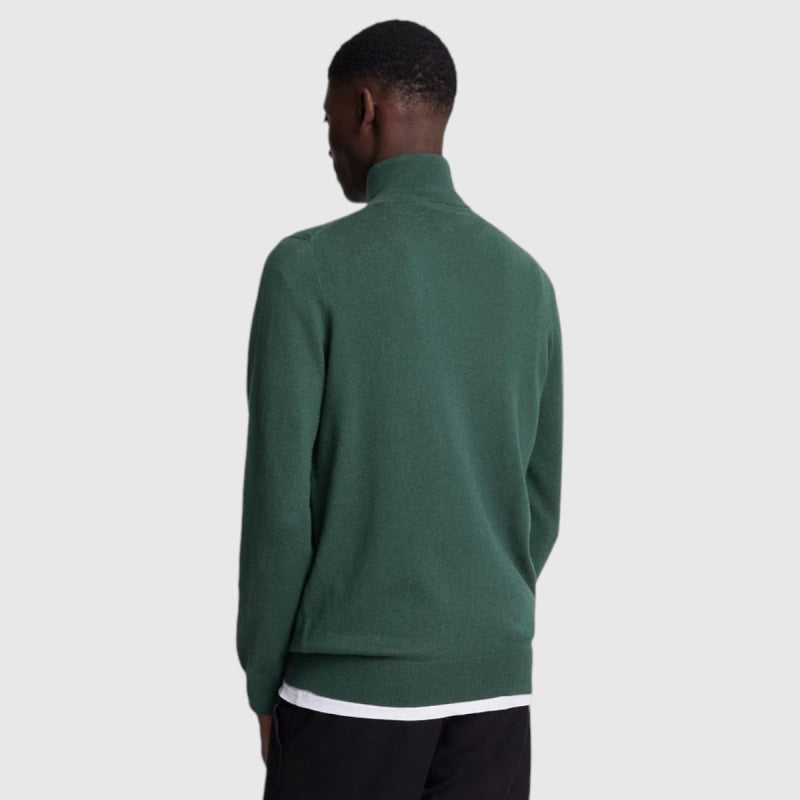 KN2112VC-X311 Lyle & Scott Cotton Merino 1/4 Zip Jumper