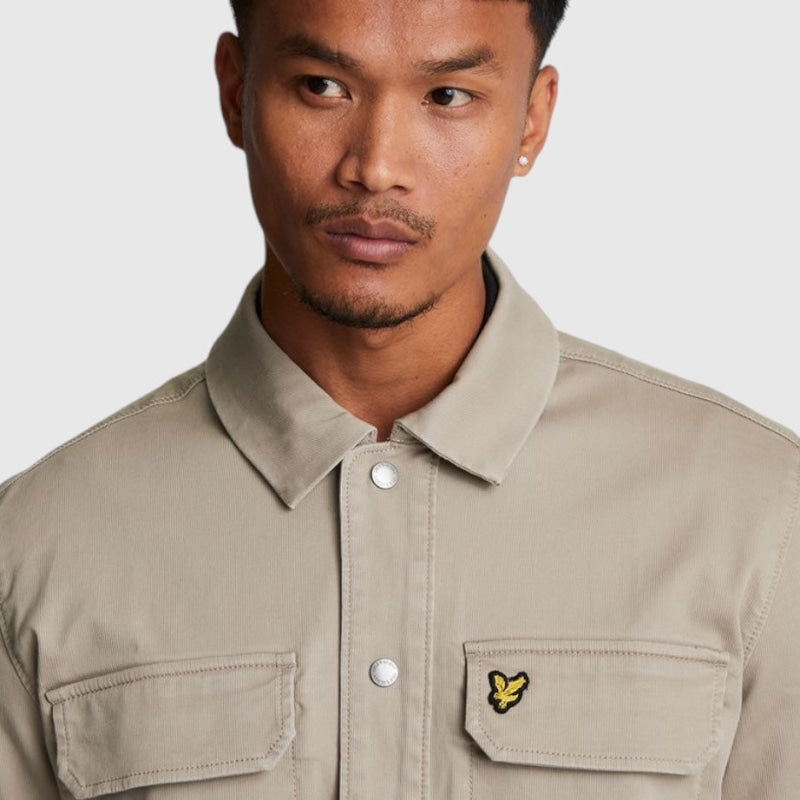 LW2105V-X302 Lyle & Scott Bedford Cord Overshirt