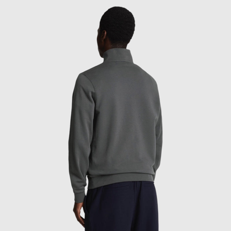 ML2022TON-W635 Lyle & Scott Tonal Eagle Quarter Zip Sweat