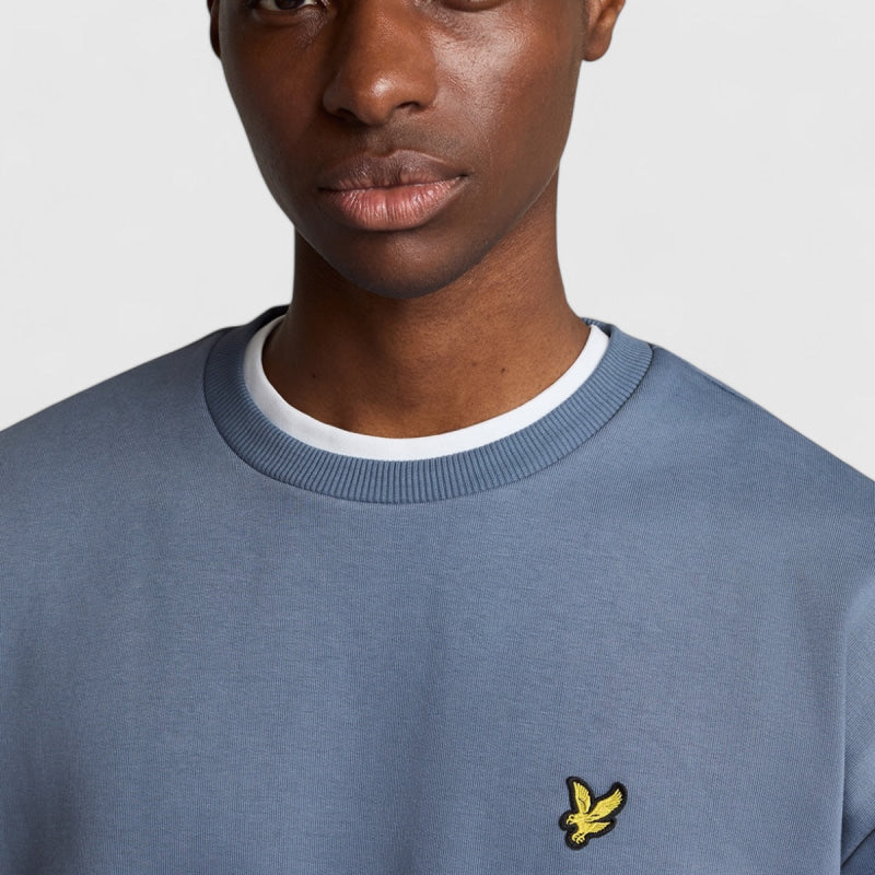 ML2128V-Z263 Lyle & Scott Oversized Crew Neck Sweatshirt