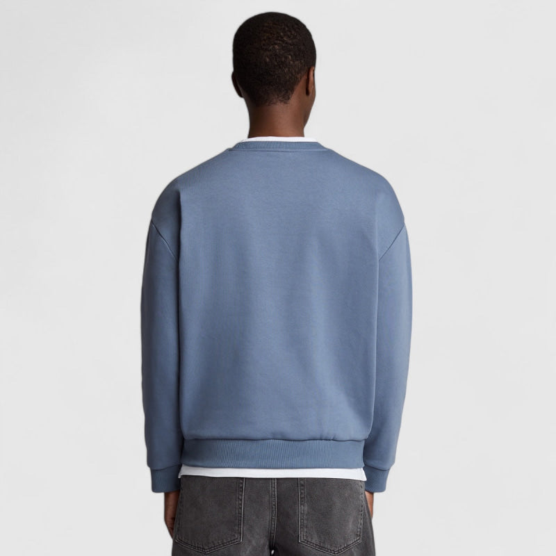 ML2128V-Z263 Lyle & Scott Oversized Crew Neck Sweatshirt