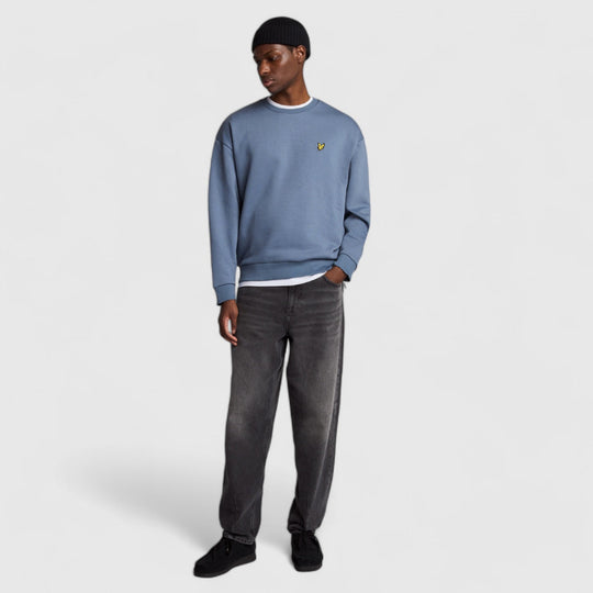 ML2128V-Z263 Lyle & Scott Oversized Crew Neck Sweatshirt