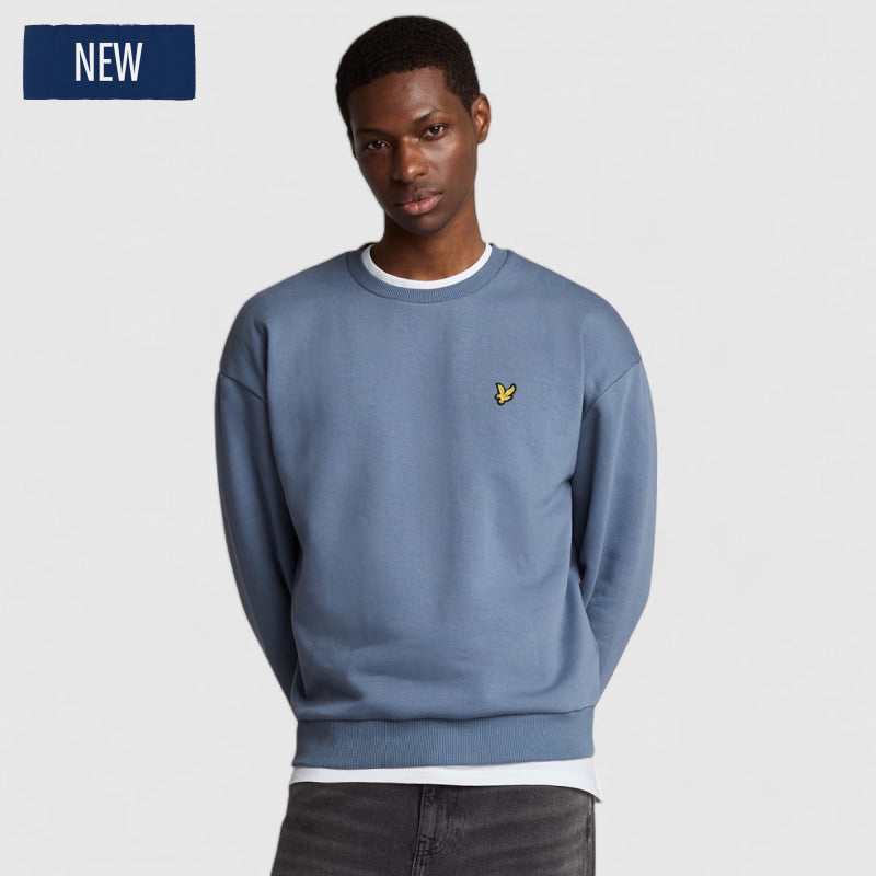 ML2128V-Z263 Lyle & Scott Oversized Crew Neck Sweatshirt