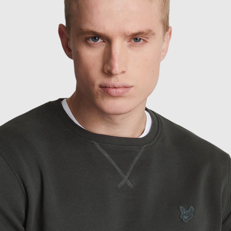 ML424TON-W635 Lyle & Scott Tone Eagle Crew Neck Sweatshirt