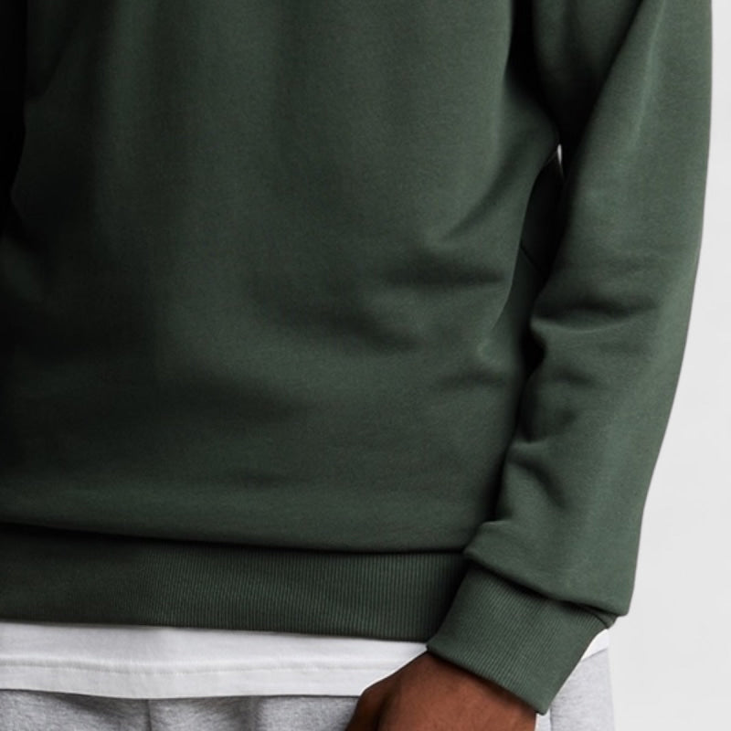 ML424VOG-W504 Lyle & Scott Crew Neck Sweatshirt Deep Green