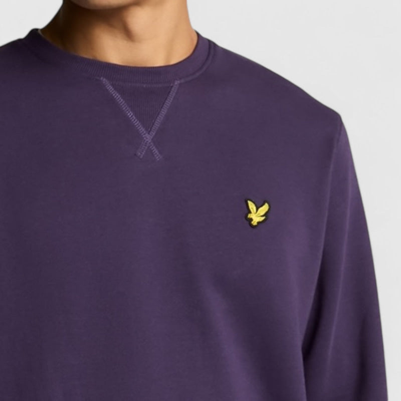 ML424VOG-X457 Lyle & Scott Crew Neck Sweatshirt Thistle Shadow