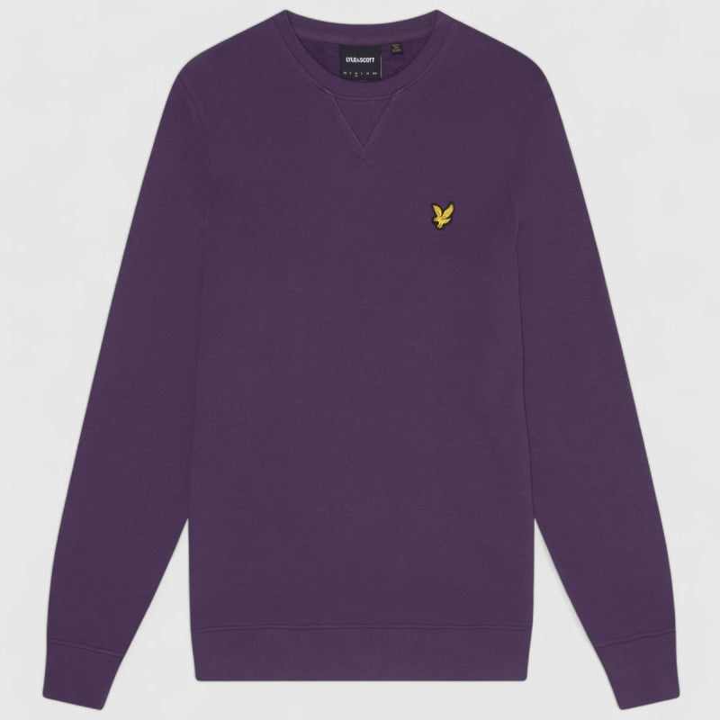 ML424VOG-X457 Lyle & Scott Crew Neck Sweatshirt Thistle Shadow