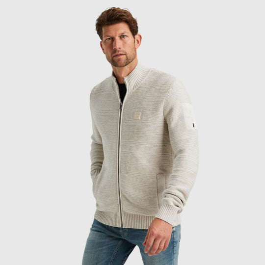 PKC2411363-910 PME Legend Zip Jacket Cotton Structure Knit