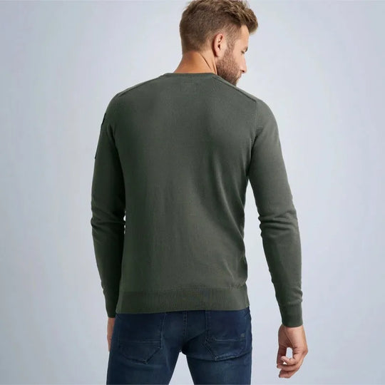 buckley knit pkw0000330 8039 pme legend trui army green crop5