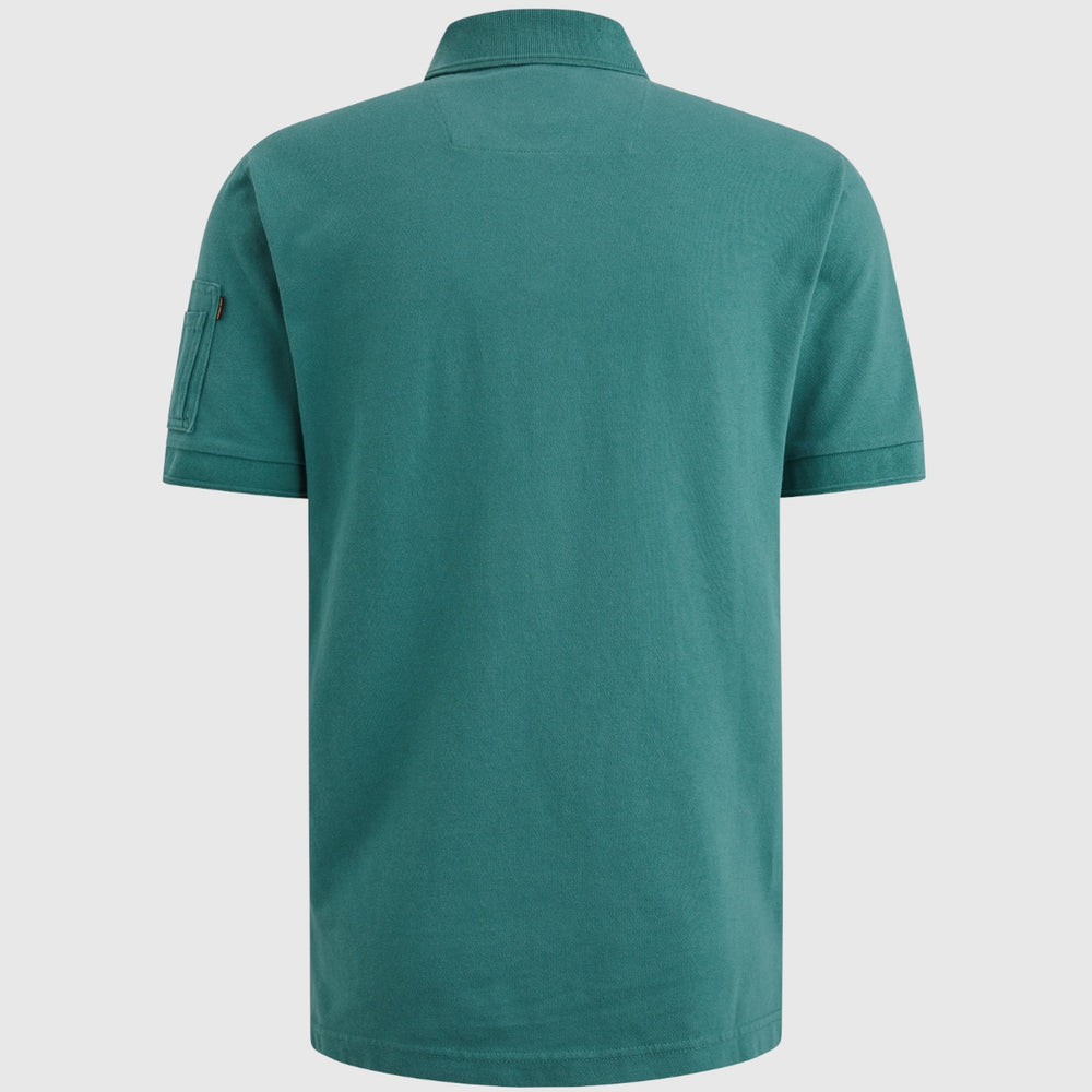 PPSS2502899-6072 PME Legend Short Sleeve Trackway Polo groen