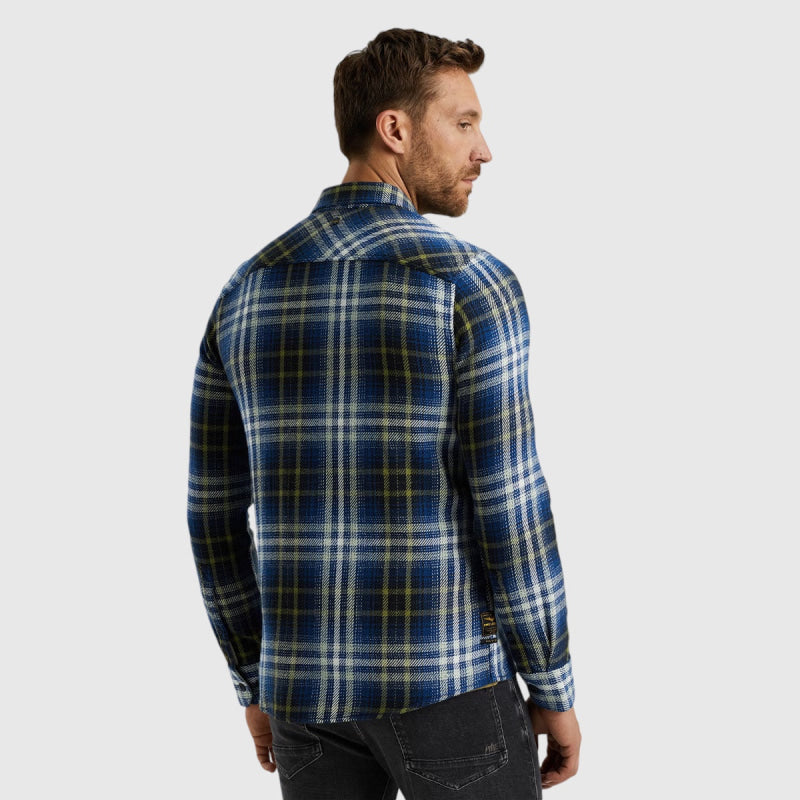 PSI2408202-5281 PME Legend Long Sleeve Shirt Heavy Twill Check