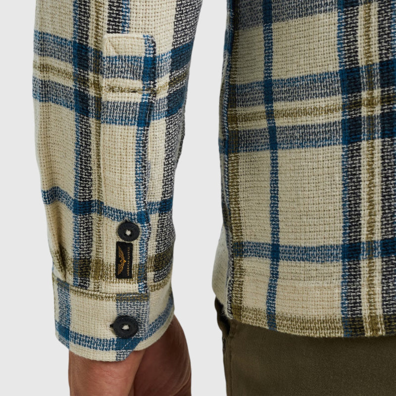 PSI2408207-7013 PME Legend Long Sleeve Shirt Matt Weave Check