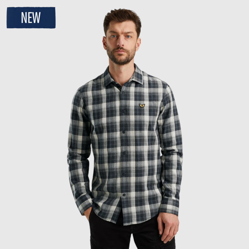 PSI2410200-9139 PME Legend Long Sleeve Shirt Twill Yarndyed Check