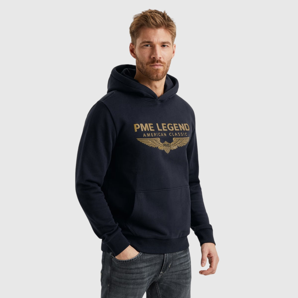  PSW0000550-5281 PME Legend Hoodie With Logo Salute/Navy