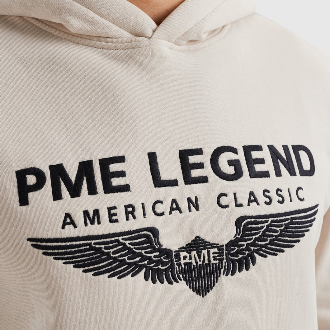 PSW0000550-7011 PME Legend Hoodie With Logo Bone White