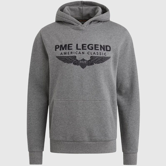 PSW0000550-960 PME Legend Hoodie With Logo Grey