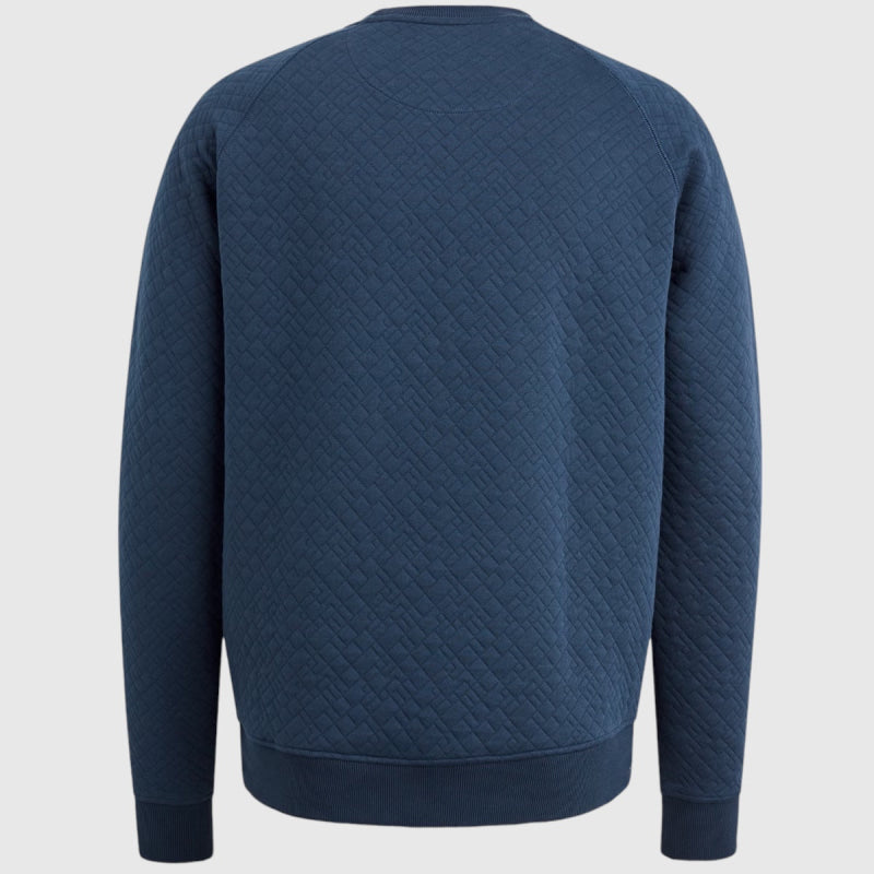 PSW2410471-5426 PME Legend Crewneck Cable Jacquard Sweat