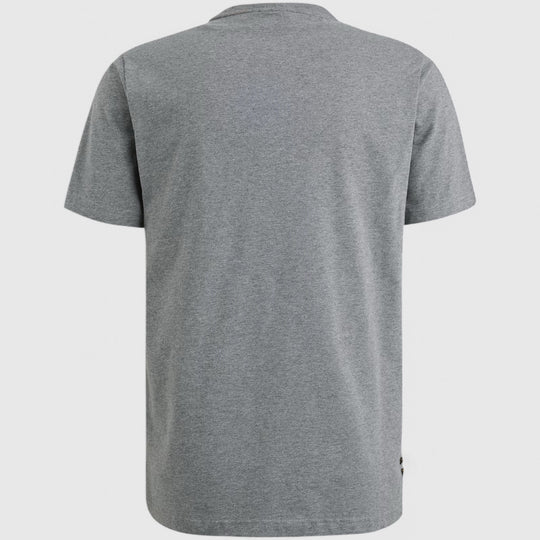 PTSS0000588-960 PME Legend Cotton Elastan Logo T-Shirt Grey