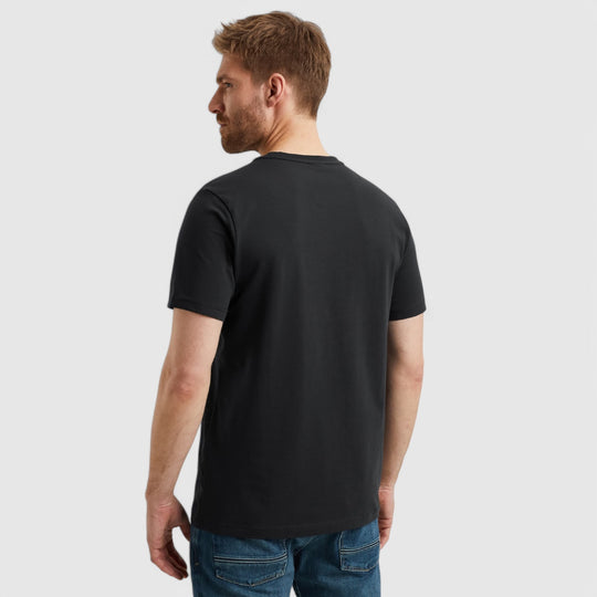 PTSS0000588-999 PME Legend Cotton Elastan Logo T-Shirt Black