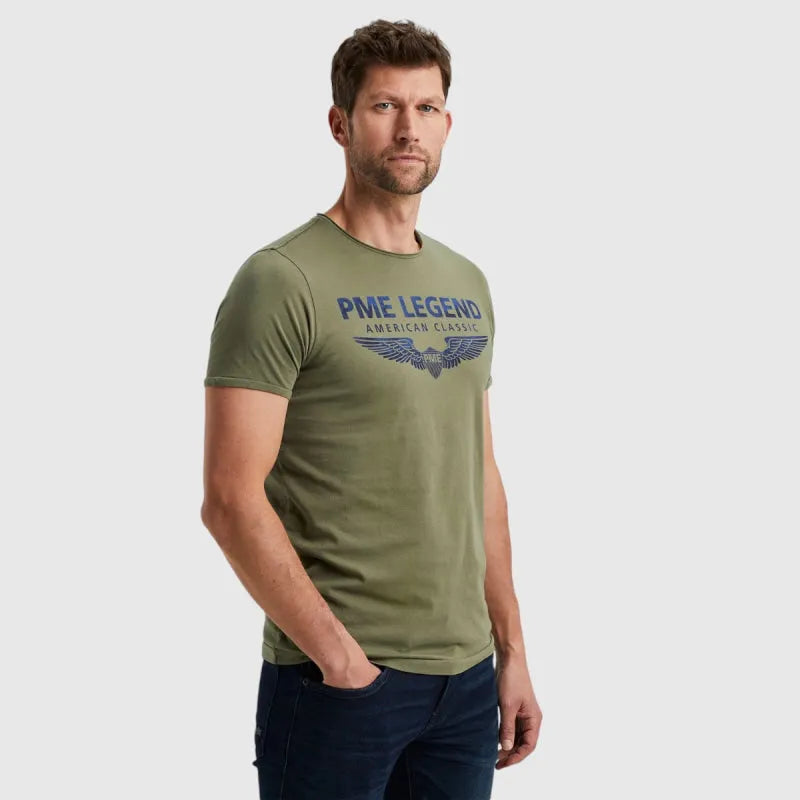 PTSS000501-6414 PME Legend Basic Logo T-Shirt