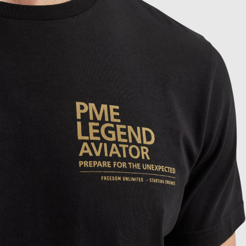 PTSS2410522-9139 PME Legend Short Sleeve Round Neck Single Jersey