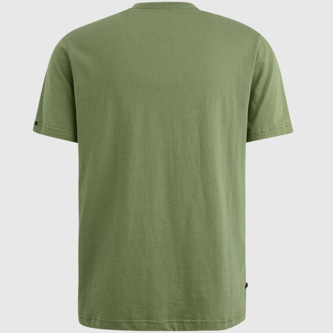 PTSS2502551-6380 PME Legend Short Sleeve Round Neck Single Jersey Digital Print Loden Green