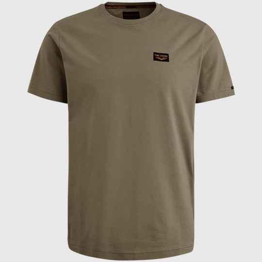 PTSS2502599-8035 PME Legend Short Sleeve Round Neck Guyver T-Shirt Brown