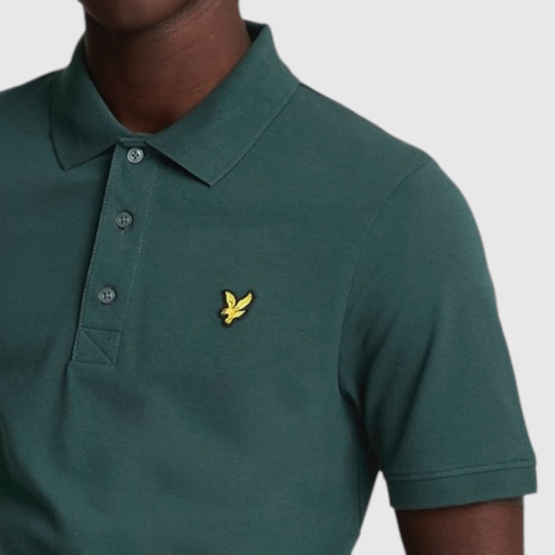 SP400VOG-X311 Lyle & Scott Plain Polo Shirt Short Sleeve