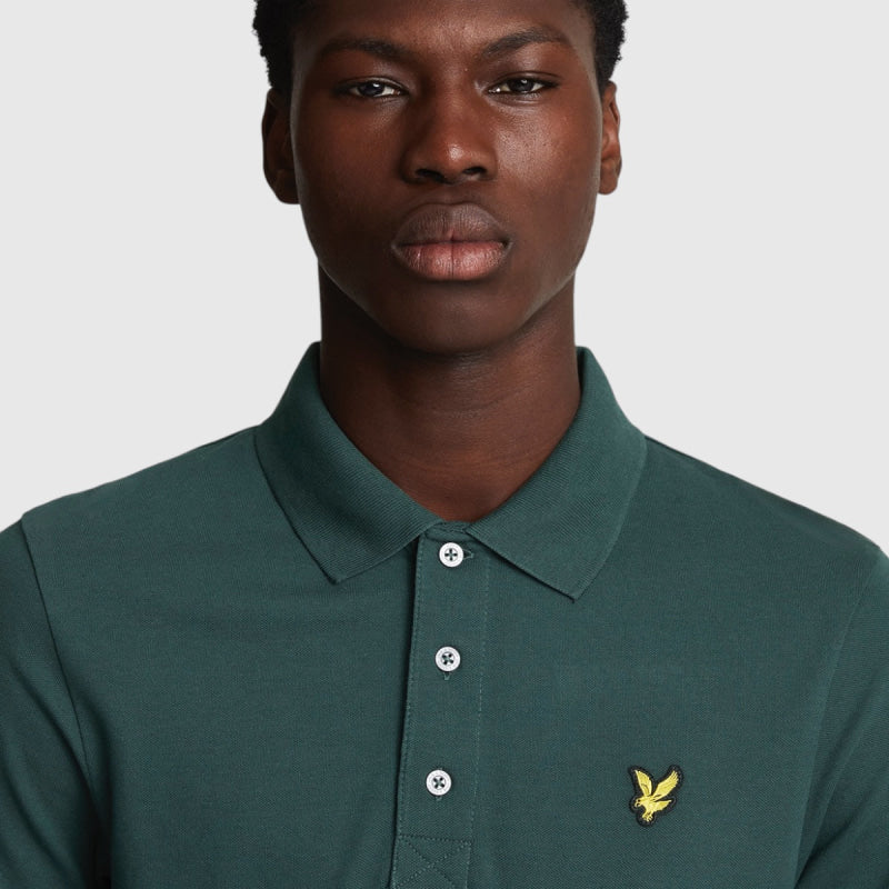 SP400VOG-X311 Lyle & Scott Plain Polo Shirt Short Sleeve