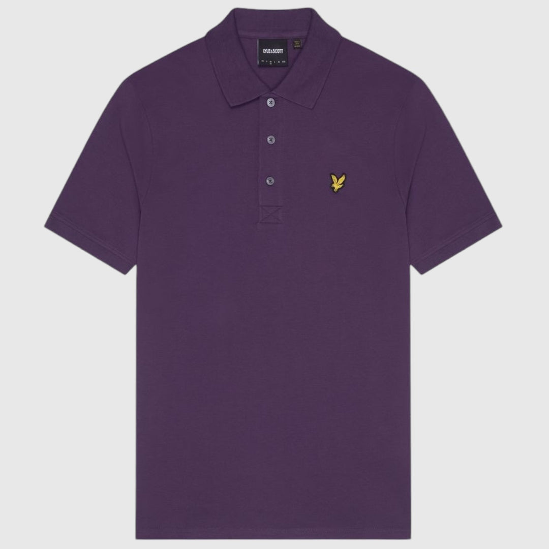 SP400VOG-X457 Lyle & Scott Plain Polo Shirt Short Sleeve