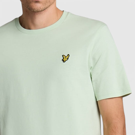 TS400VOG-X487 Lyle & Scott Plain T-Shirt Short Sleeve Fresh Green