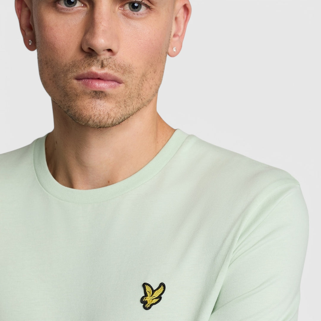 TS400VOG-X487 Lyle & Scott Plain T-Shirt Short Sleeve Fresh Green