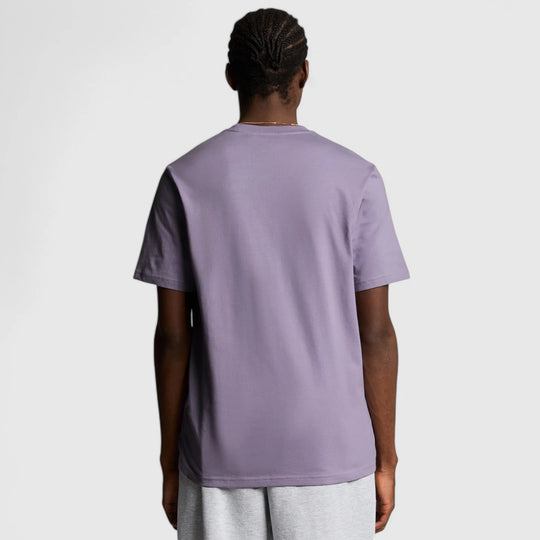 TS400VOG-X600 Lyle & Scott Plain T-Shirt Short Sleeve Dusk Purple