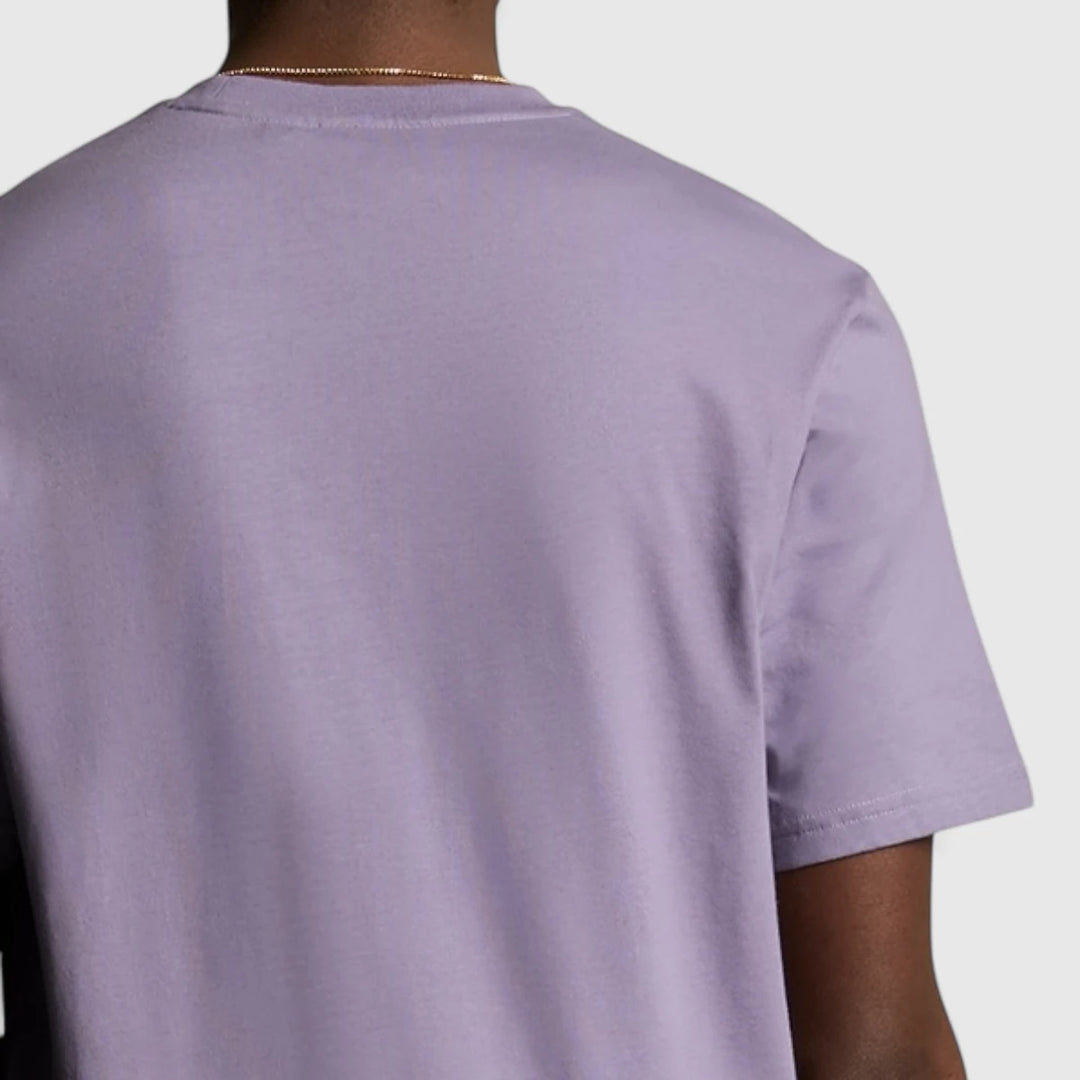 TS400VOG-X600 Lyle & Scott Plain T-Shirt Short Sleeve Dusk Purple