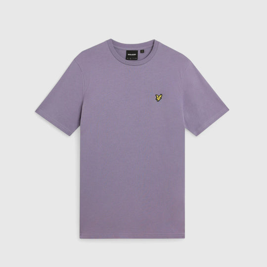 TS400VOG-X600 Lyle & Scott Plain T-Shirt Short Sleeve Dusk Purple