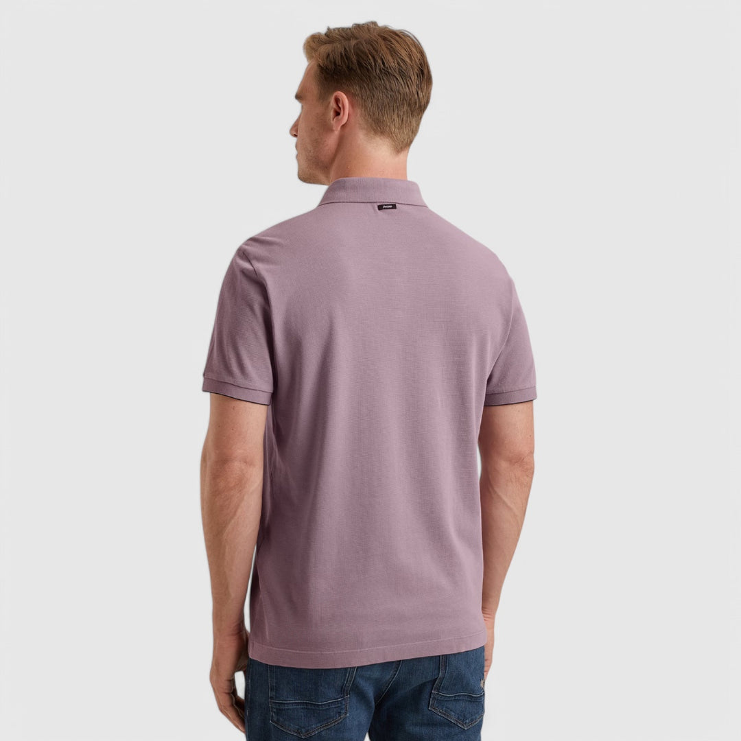 VPSS2503822-4133 Vanguard Polo Pique Waffle Structure Very Grape