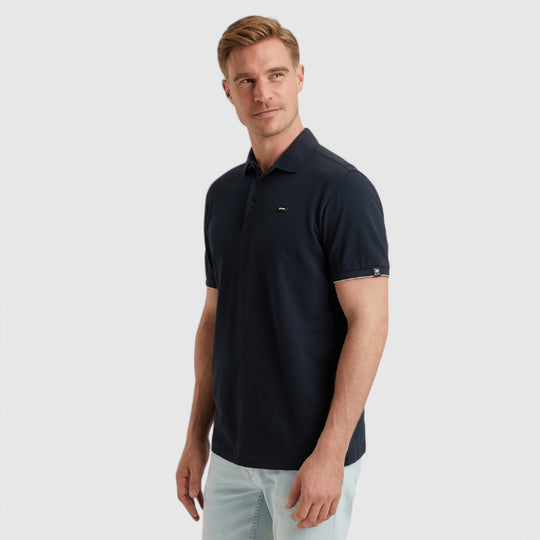 VPSS2503822-5281 Vanguard Polo Pique Waffle Structure Salute