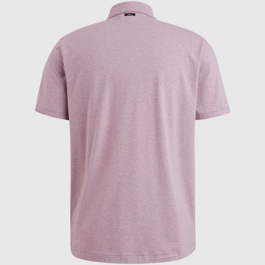 VPSS2503832-4133 Vanguard Polo Cotton Elastan Jersey Melange Very Grape