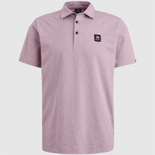 VPSS2503832-4133 Vanguard Polo Cotton Elastan Jersey Melange Very Grape