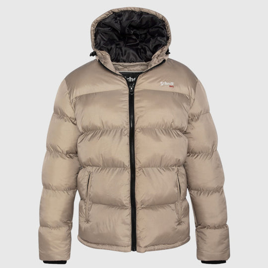 Schott Nyc® Hooded Puffer Jacket M Jack