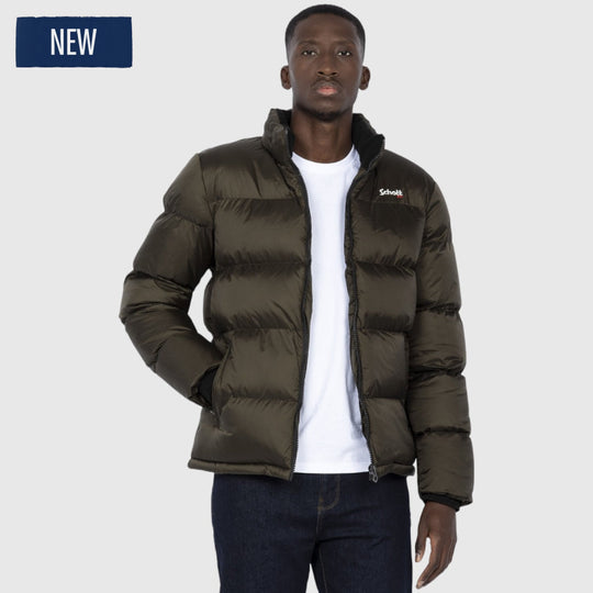 IDAHO-KHAKI Schott NYC® Puffer Jacket